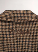 Americana Cuadros Camel Mujer