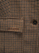 Americana Cuadros Camel Mujer