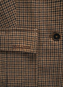 Americana Cuadros Camel Mujer