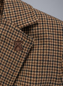 Americana Cuadros Camel Mujer