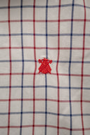 Camisa Cuadros Azules/Rojos Hombre