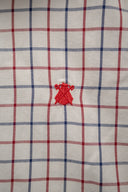 Camisa Cuadros Azules/Rojos Hombre