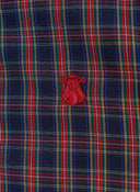 Camisa Tartán Azul y Rojo Mujer