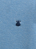 Jersey Lambswool Celeste Pico Hombre