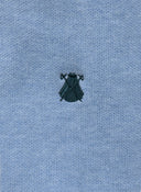 Jersey Celeste Cuello Caja Mujer