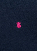 Jersey Marino Cuello Caja Mujer