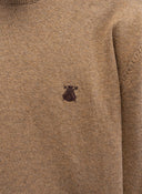 Jersey Cuello Alto Camel Hombre