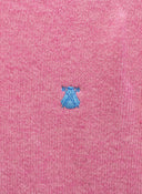 Jersey Lambswool Rosa Pico Hombre