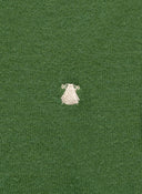 Jersey Lambswool Verde Cuello Caja Hombre