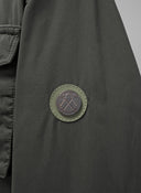 Parka Verde Kaki Con Chaleco Hombre