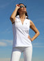 Polo Blanco Equestrian Mujer