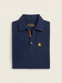 Polo Azul España Tejido Técnico Hombre