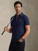 Polo Azul España Tejido Técnico Hombre