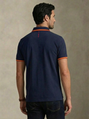 Polo Azul Marino España Clásico Hombre