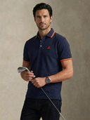 Polo Azul Marino España Clásico Hombre