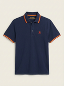 Polo Azul Marino España Clásico Hombre