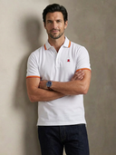 Polo Blanco España Clásico Hombre