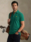 Polo Verde España Tejido Técnico Hombre