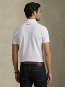 Polo Blanco Tejido Técnico Hombre