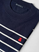 Jersey Azul Punto Marinero Mujer