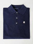 Polo Marino de Punto Manga Corta Hombre