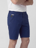 Bermuda Azul Clásica Hombre