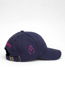 Gorra Morante  Azul Capote Rosa