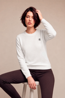Jersey Crudo Fino Cuello Caja Mujer