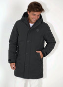 Trench matelassé Bleu Homme