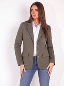 Americana  Verde Kaki Mujer