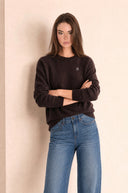 Pull Bicolore Femme 