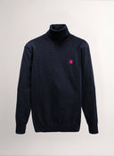 Jersey Cuello Alto Azul Hombre