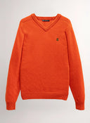 Jersey Lambswool Teja Pico Hombre