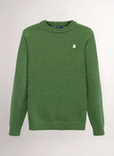 Jersey Verde Cuello Caja Mujer