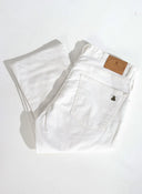 Pantalon Homme Ecru Micro Velours Côtelé