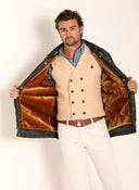 Parka Encerada Verde Oscuro Hombre