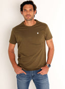 Camiseta Verde Kaki Classic Hombre