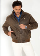 Cazadora  Marrón Piloto Hombre