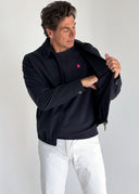 Cazadora Técnica Azul Marino Hombre