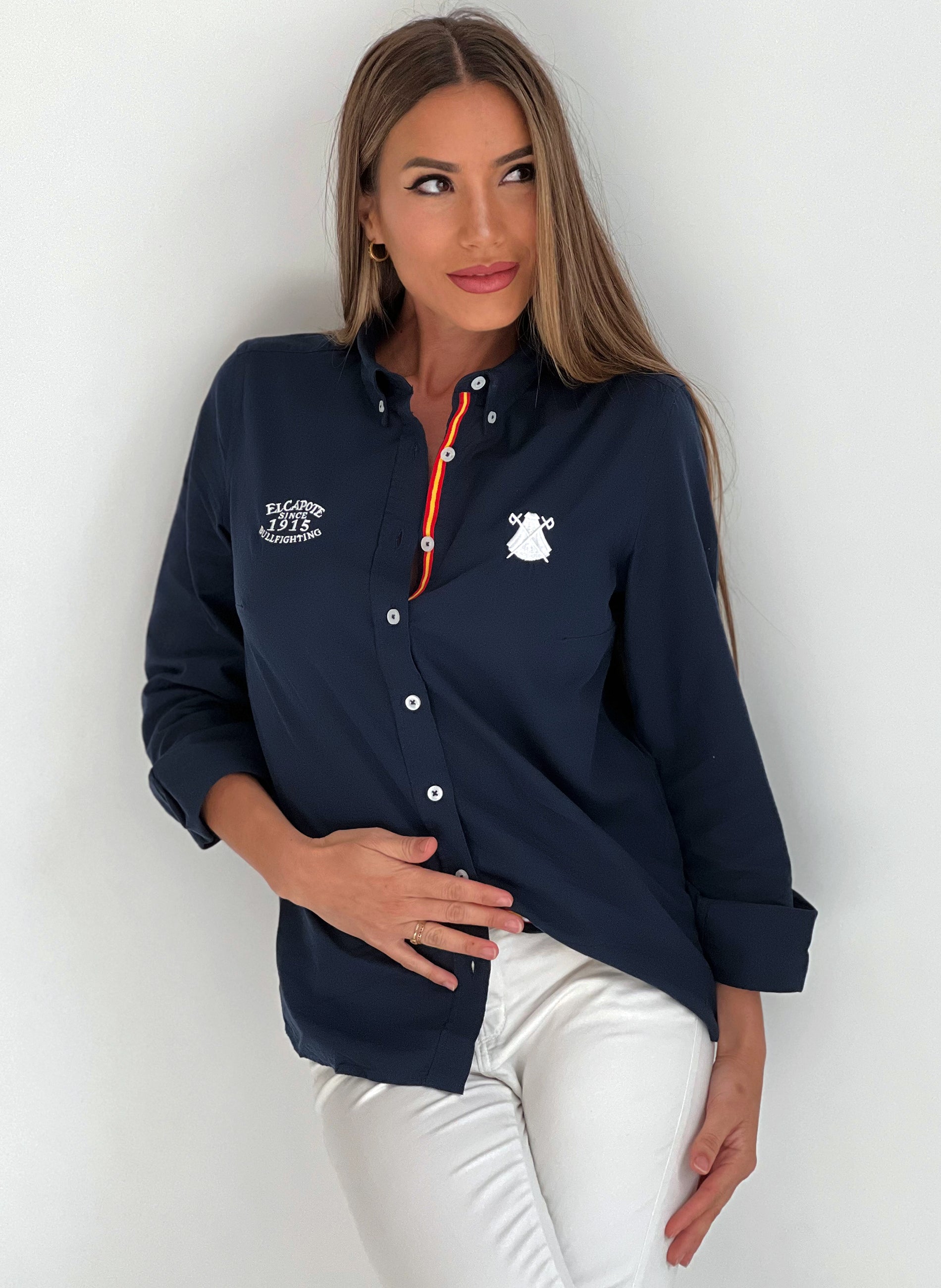Spain Regatta Women's Shirt Navy Blue