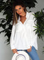 Camisa Blanca Oversize Mujer