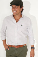 Camisa Cuadro Caza Verde/Marrón Hombre