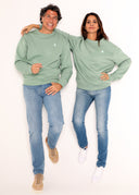 Sudadera Verde Aloe Unisex