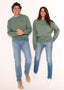 Sudadera Moss Green Unisex