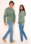 Sudadera Moss Green Unisex