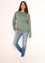 Sudadera Moss Green Unisex