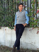Pantalón Azul Marino Pana Hombre
