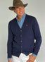 Chaqueta o Cardigan Botones Azul Marino Hombre