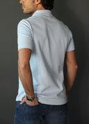 Men's Classic Forest Green Pink Cape Polo