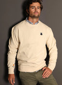 Sudadera Unisex Beige "El Sufrimiento es parte de la Gloria"